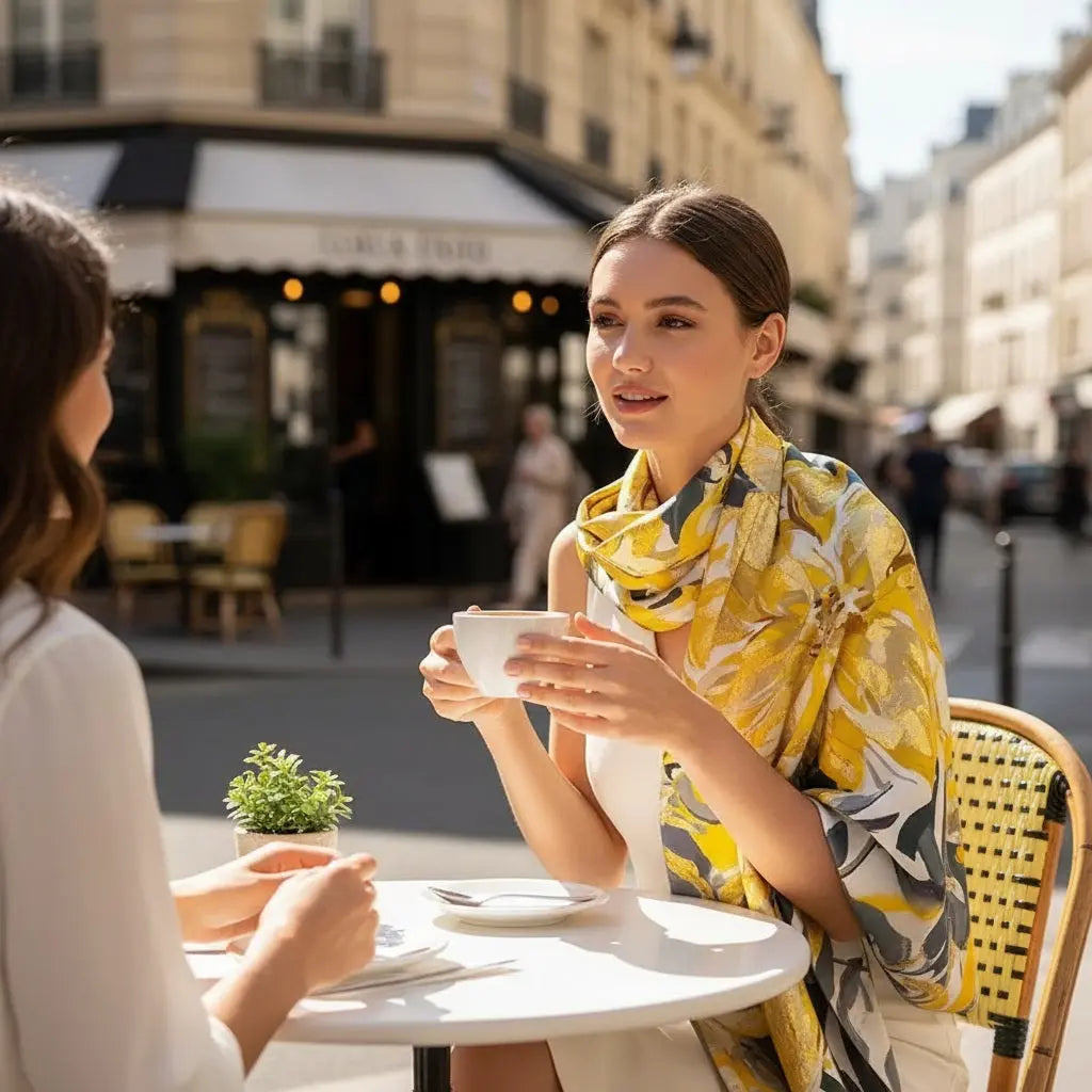 Foulard Soie - REI - Coeur de Foulard