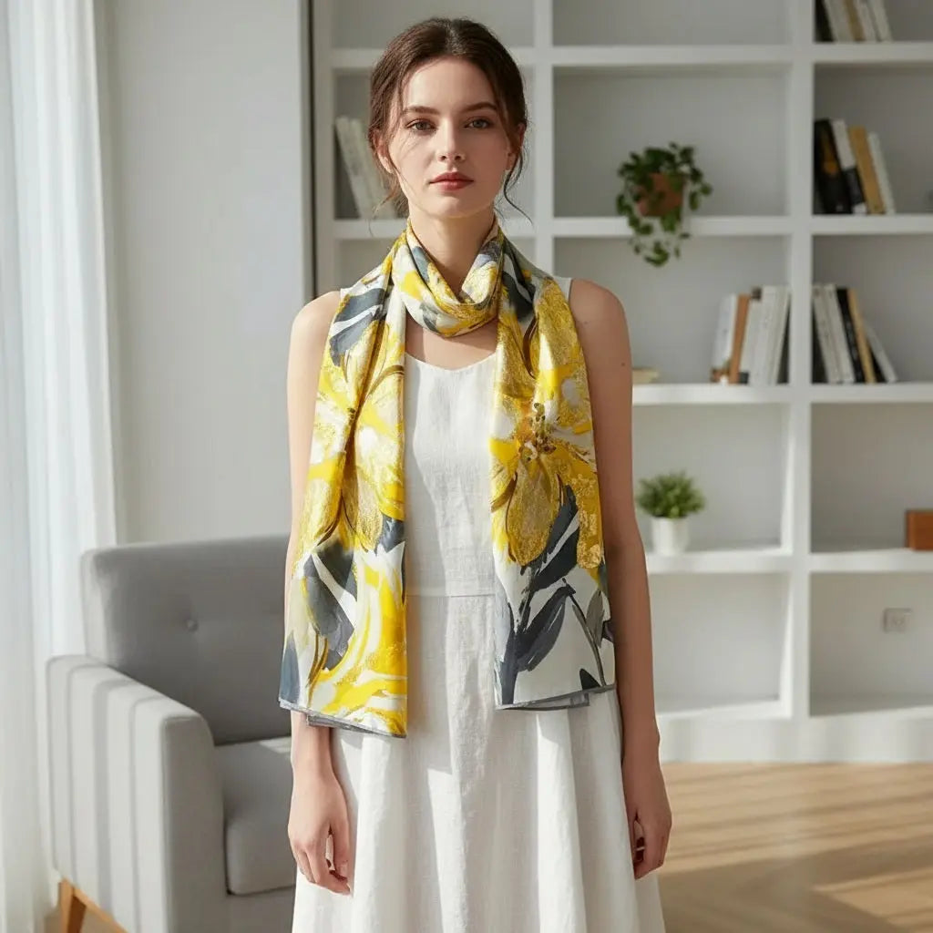 Foulard Soie - REI - Coeur de Foulard