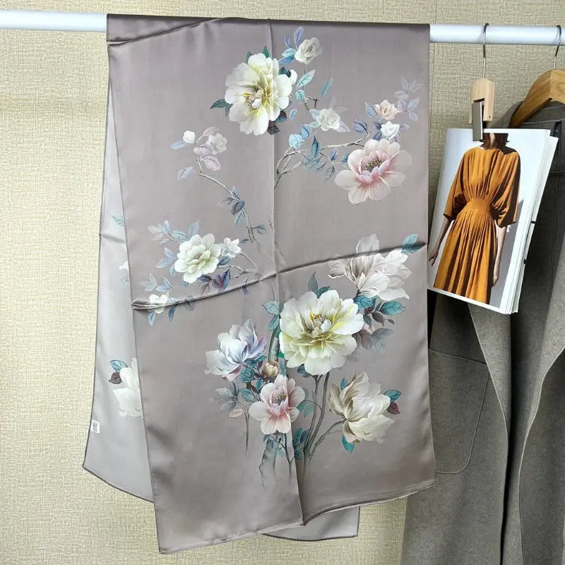 Foulard Soie - YURIKO - Coeur de Foulard
