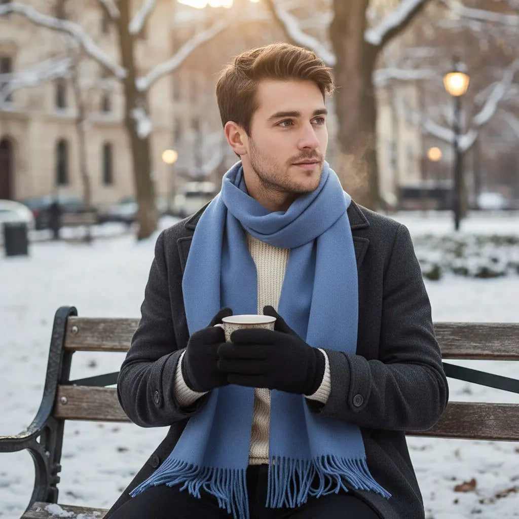 Grande écharpe femme GUNN - Coeur de Foulard