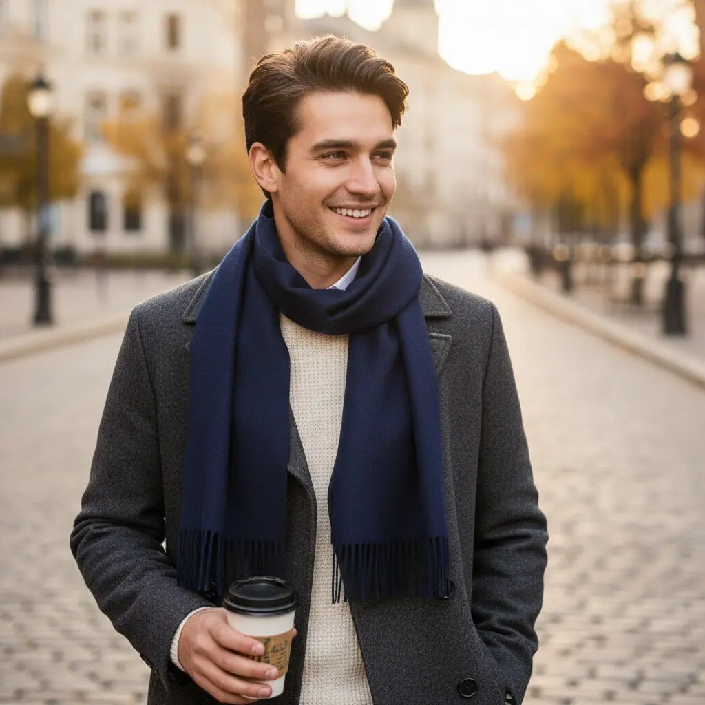 Grande écharpe femme HEIDI - Coeur de Foulard