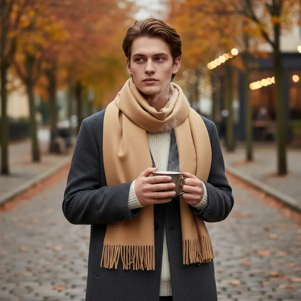 Grande écharpe femme HELMI - Coeur de Foulard