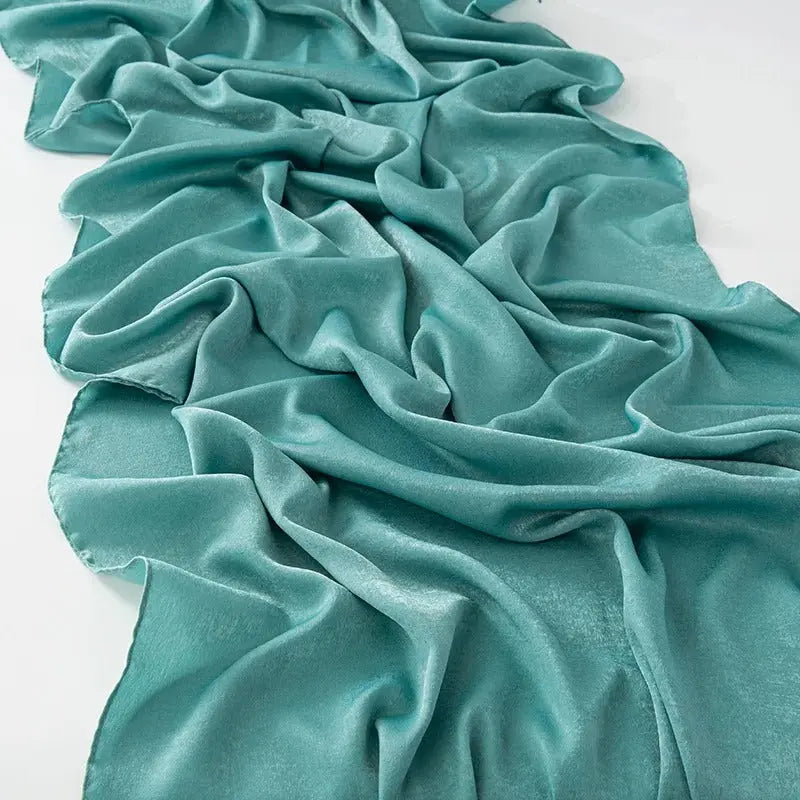 Hijab bleu ciel - AMARA - Coeur de Foulard