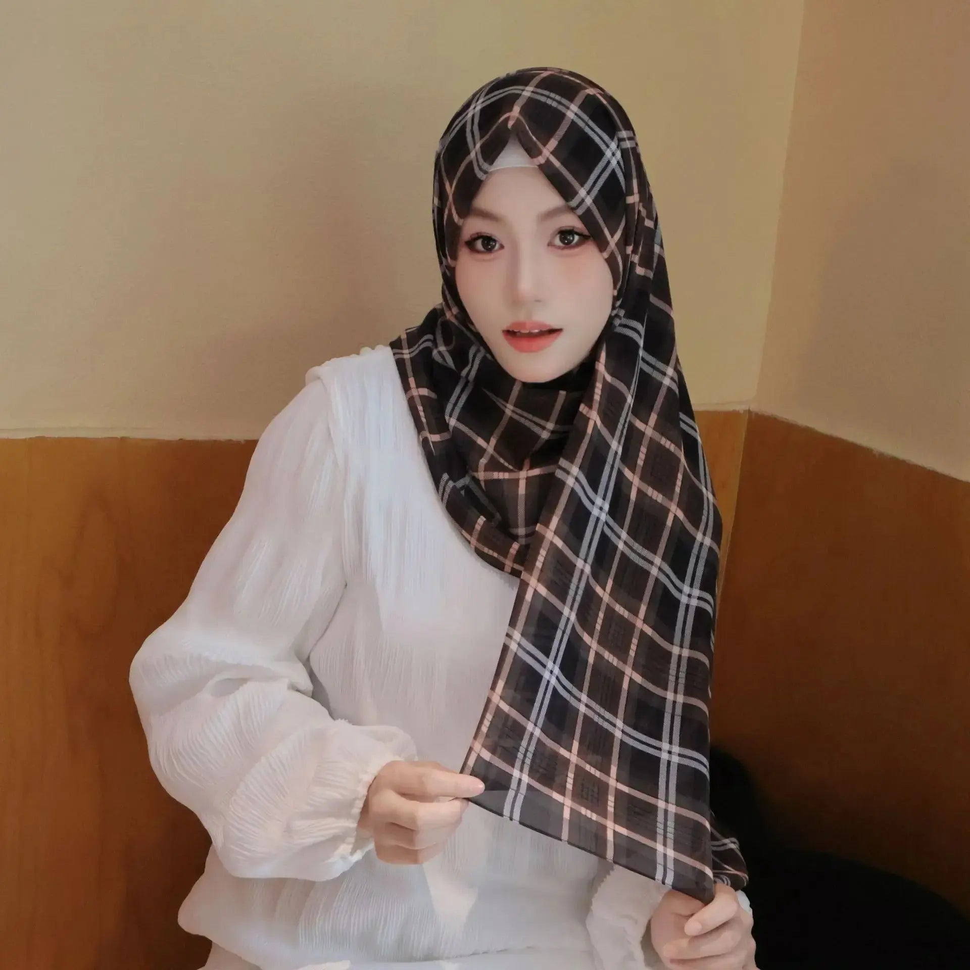 Hijab femme - GHITA - Coeur de Foulard