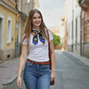 Carré Soie - AGLAYA - Coeur de Foulard