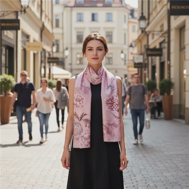 Foulard Soie - BICH - Coeur de Foulard
