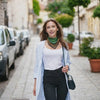 Carré de Soie - AINA - Coeur de Foulard