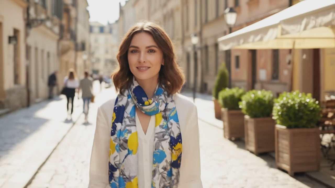 Foulard Soie - BADA - Coeur de Foulard