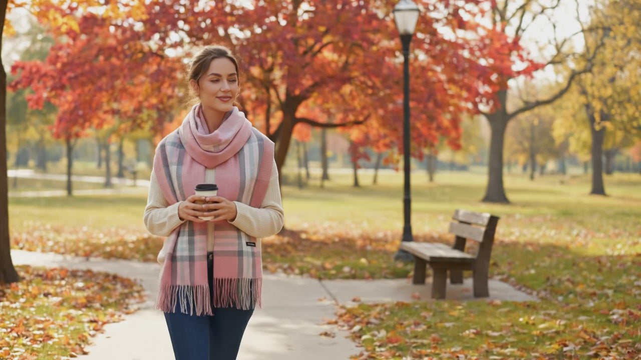 Echarpe en cachemire SARA - Coeur de Foulard
