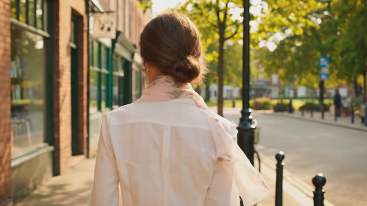 Foulard Soie - AOI - Coeur de Foulard