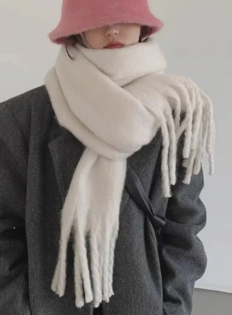 Echarpe femme hiver CORINNE - Coeur de Foulard