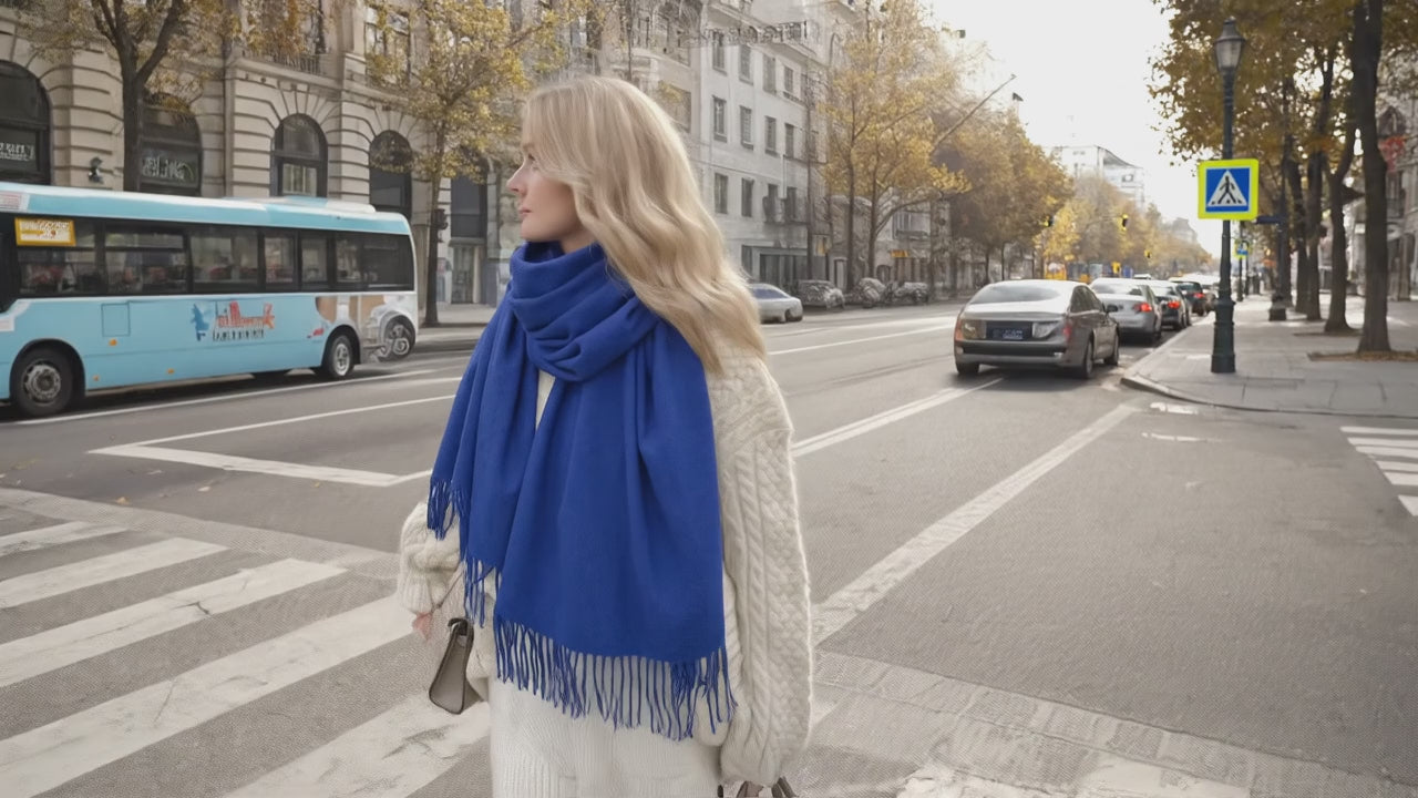 Echarpe femme luxe EBBA - Coeur de Foulard