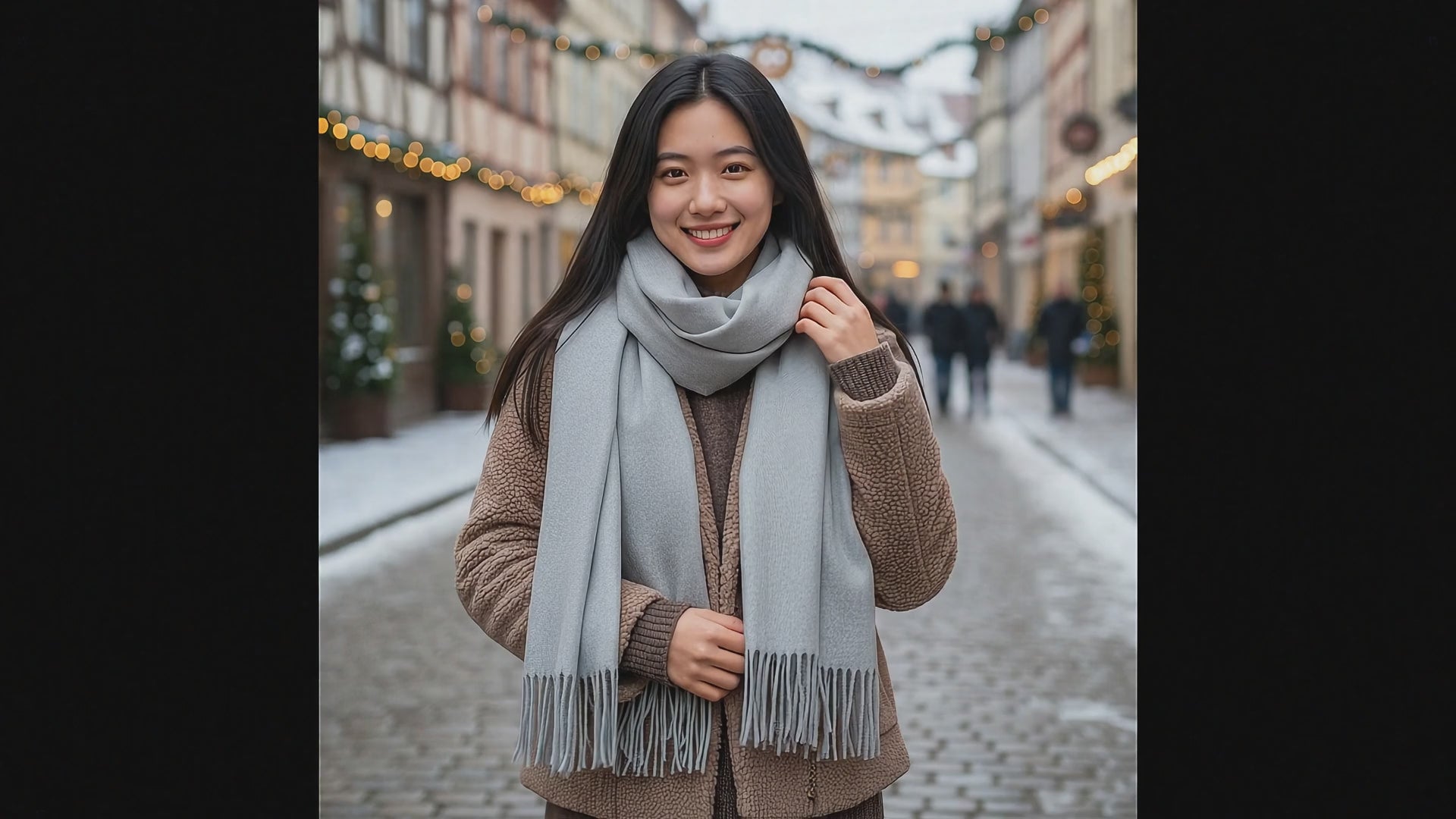 Echarpe cachemire TESS - Coeur de Foulard