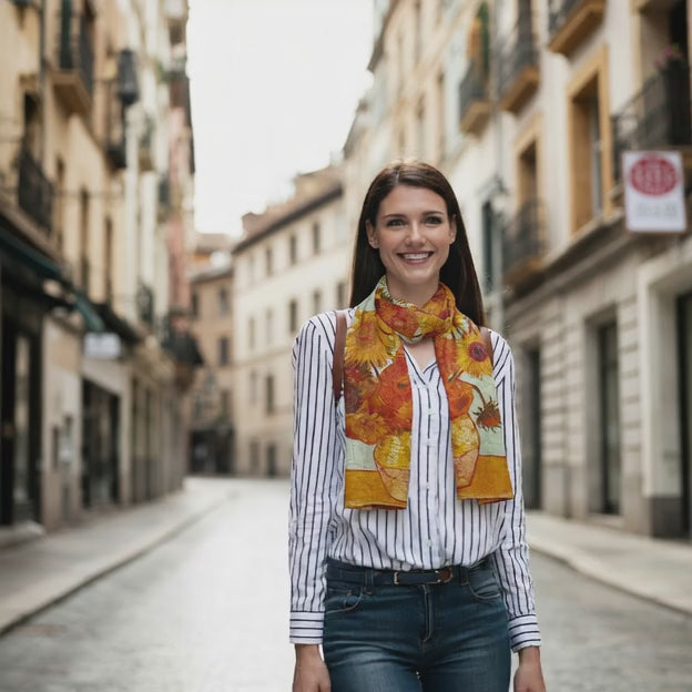 Foulard Soie - CAI Coeur de Foulard