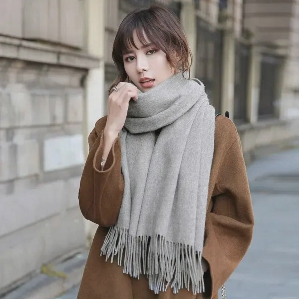 Echarpe en laine femme IRMA - Coeur de Foulard