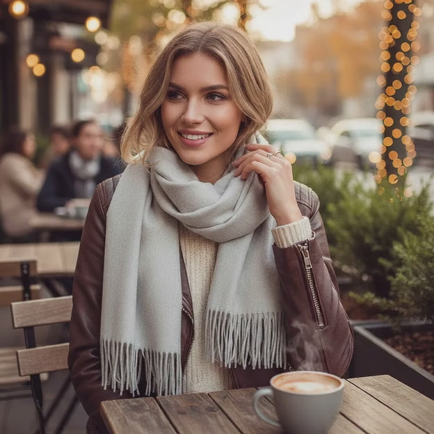 Echarpe pour femme GERDUR - Coeur de Foulard