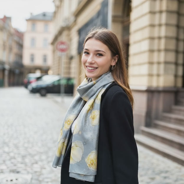 Foulard Soie - BINITA - Coeur de Foulard