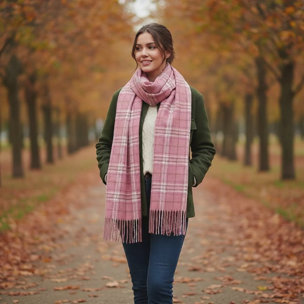 Echarpe en cachemire YOLANDE - Coeur de Foulard