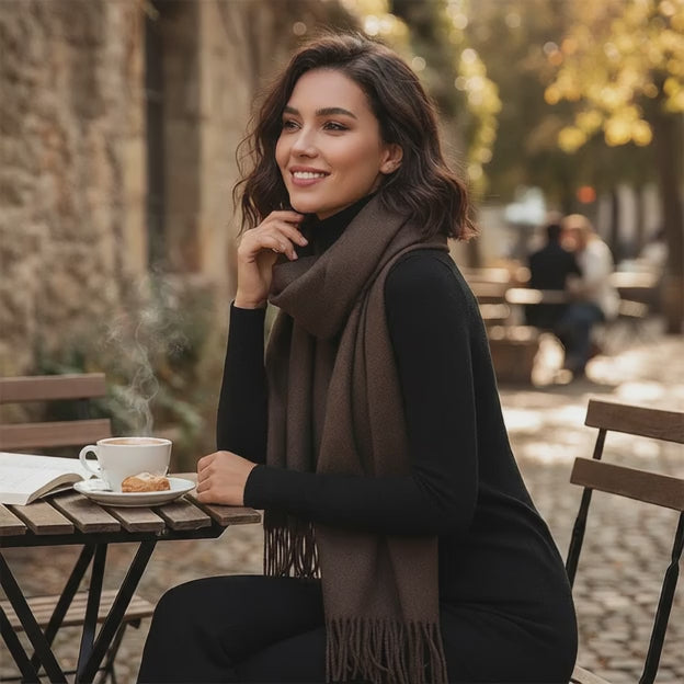 Echarpe cachemire WANDA - Coeur de Foulard