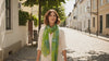 Foulard Soie - MIDORI - Coeur de Foulard