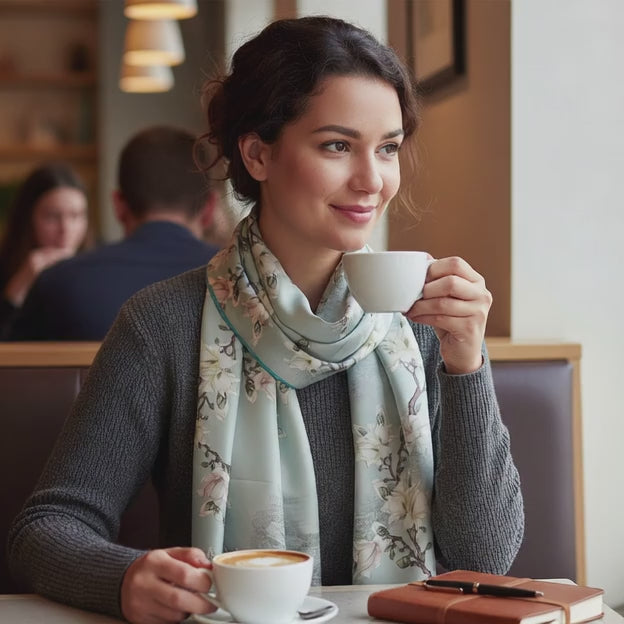 Foulard Soie - JURI - Coeur de Foulard