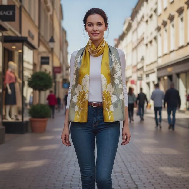Foulard Soie - BOPHA - Coeur de Foulard