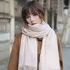 Echarpe en laine femme INGRID - Coeur de Foulard