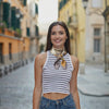 Carré de Soie - ANJA - Coeur de Foulard