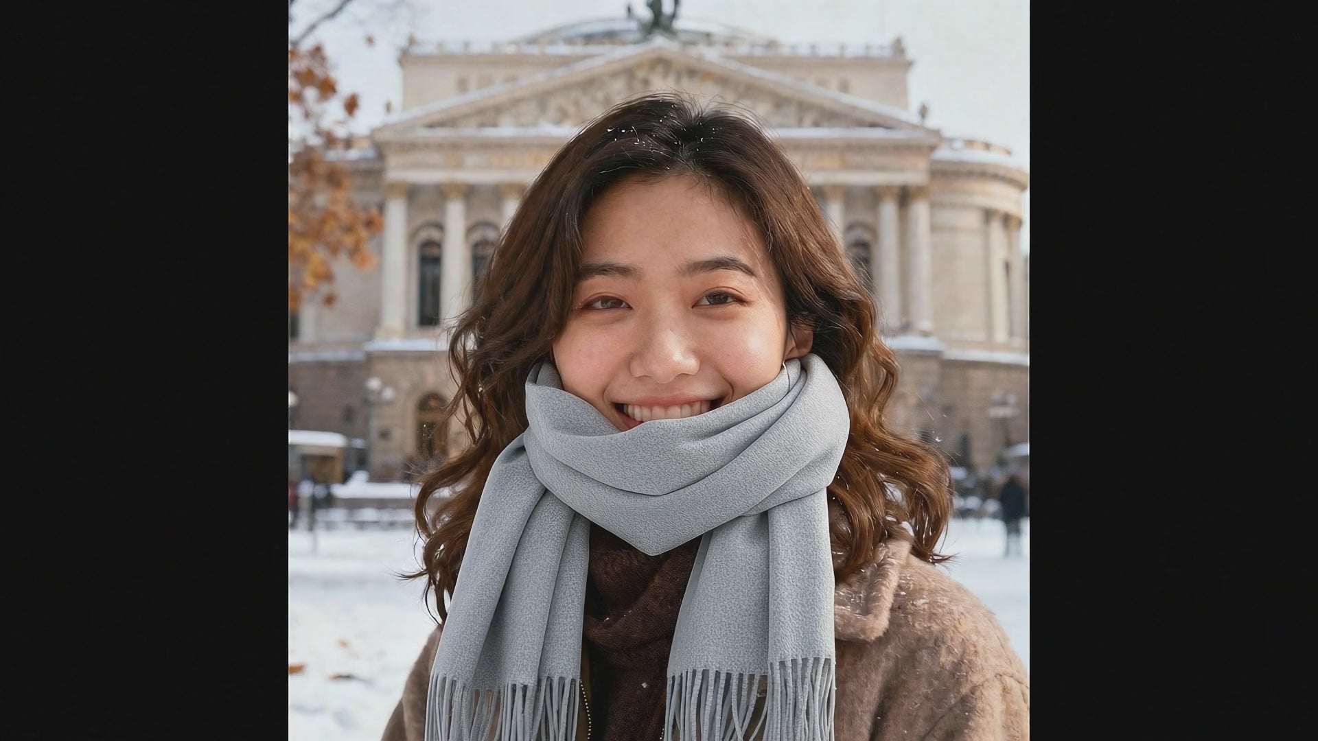 Echarpe cachemire THALIA - Coeur de Foulard