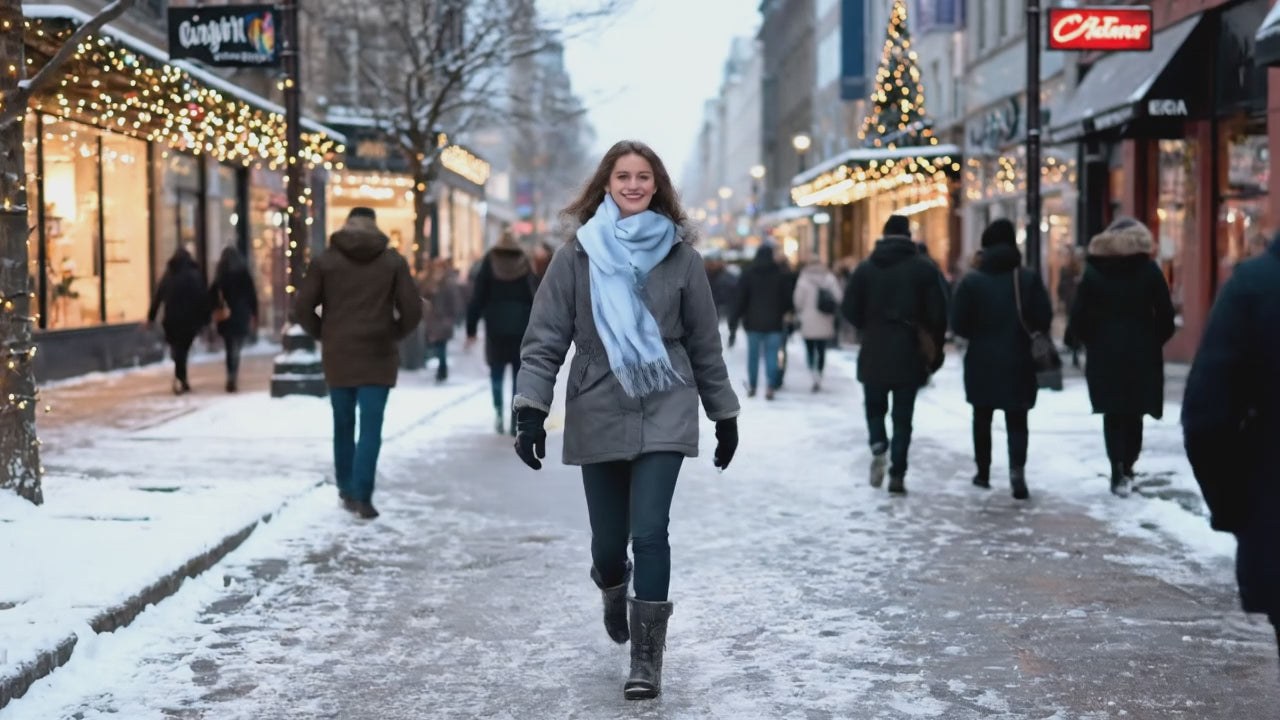 Echarpe cachemire TABATHA - Coeur de Foulard