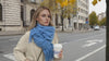 Echarpe femme luxe EDDA - Coeur de Foulard