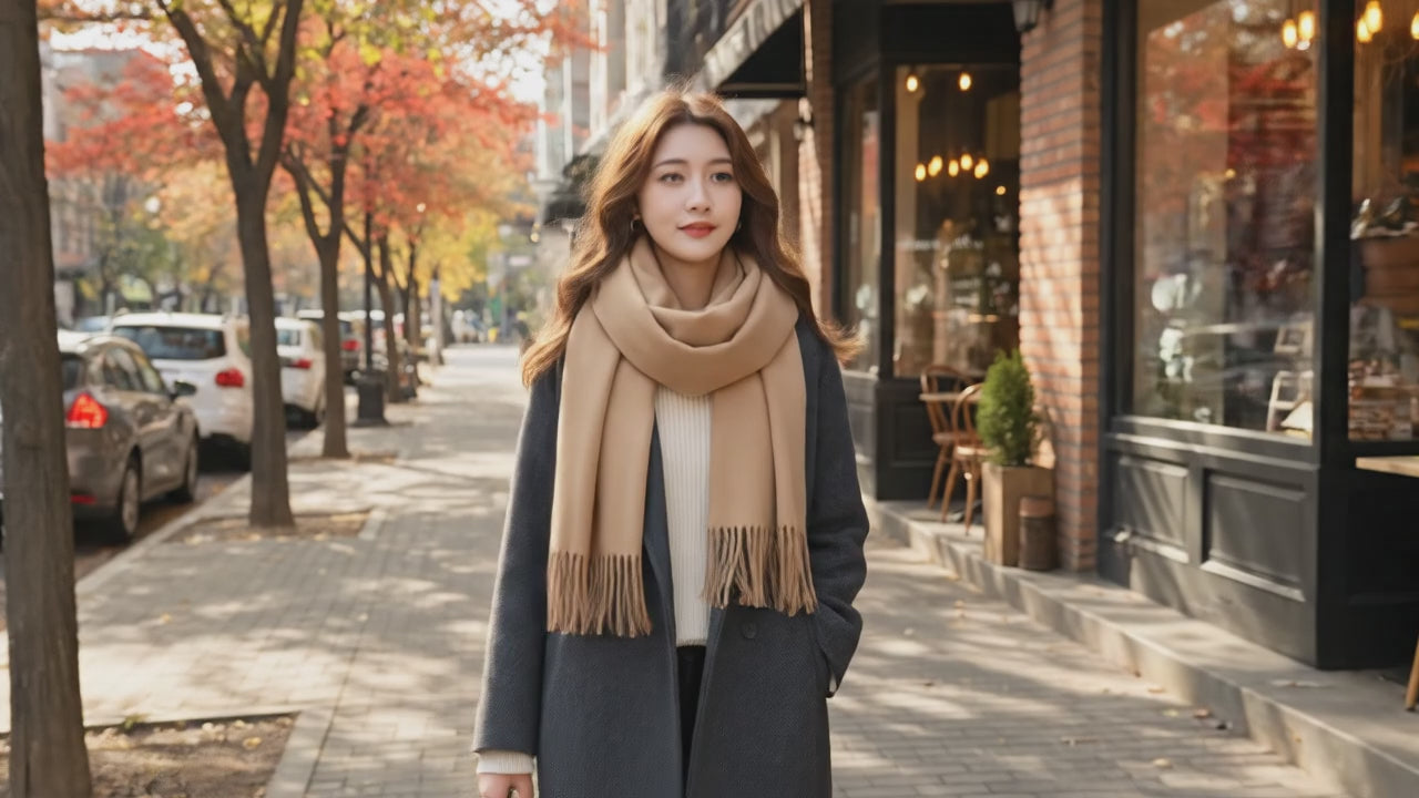 Echarpe pour femme FREJA - Coeur de Foulard