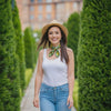 Carré de Soie - GULLA - Coeur de Foulard