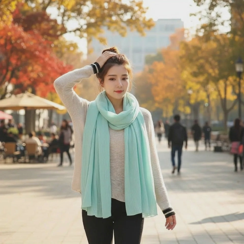 Echarpe femme IVANA - Coeur de Foulard