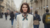 Foulard Chimio Carré Femme Multicolore Xavière - Coeur de Foulard