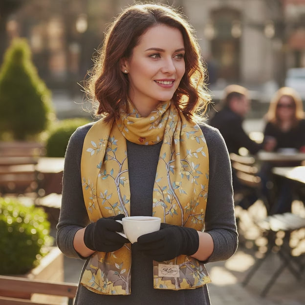 Foulard Soie - JYOTI - Coeur de Foulard