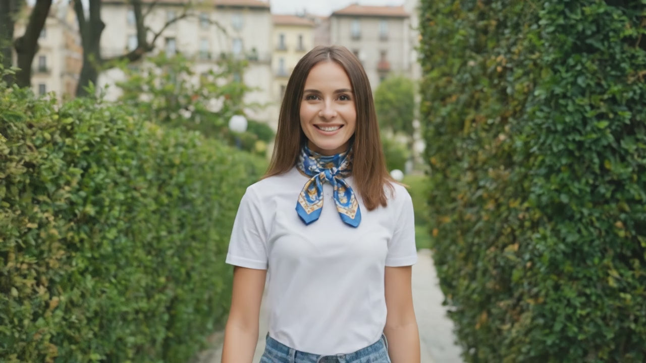 Carré de Soie - DISA - Coeur de Foulard
