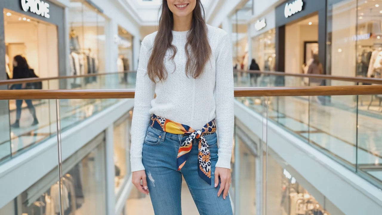 Ceinture Foulard Femme - NATSUMI - Coeur de Foulard