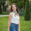 Carré de Soie - EMBLA - Coeur de Foulard