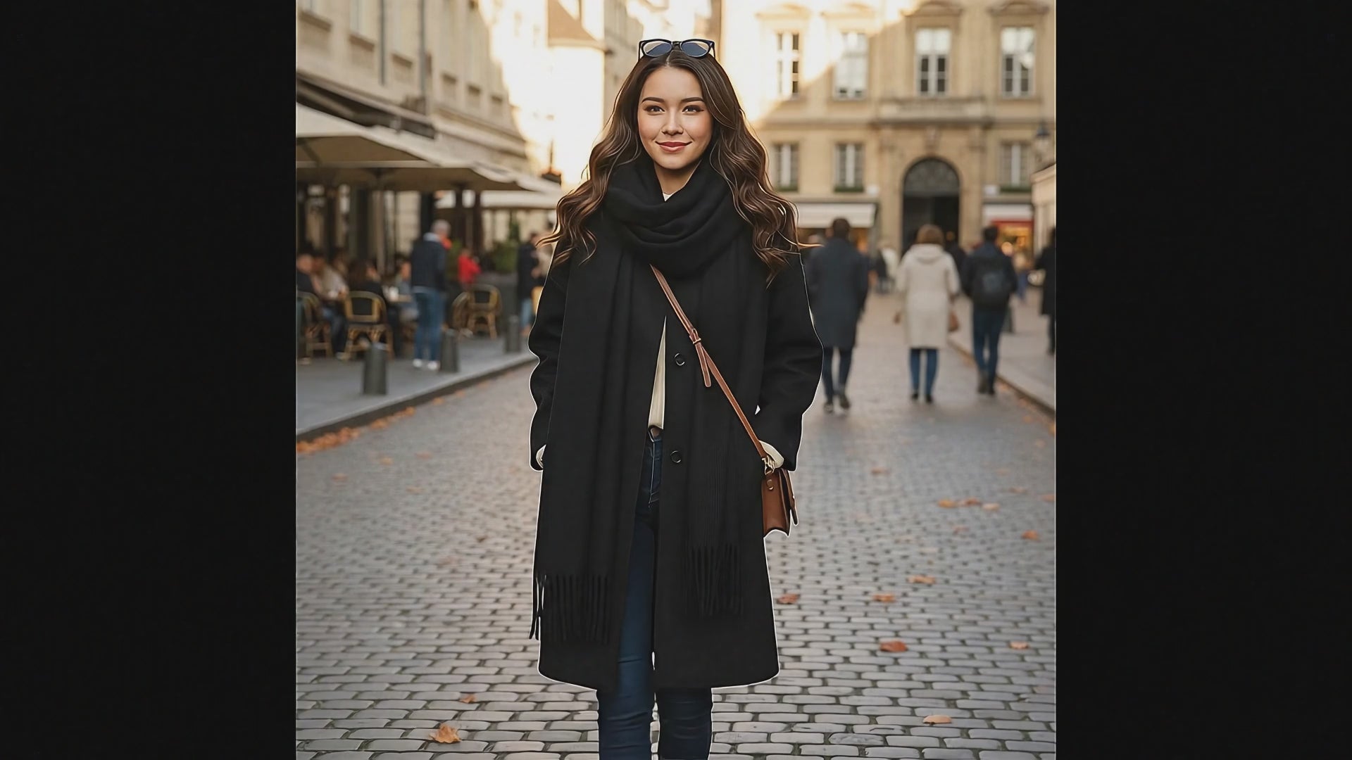 Echarpe cachemire THERESE - Coeur de Foulard