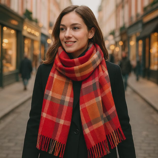 Echarpe en cachemire SELMA - Coeur de Foulard