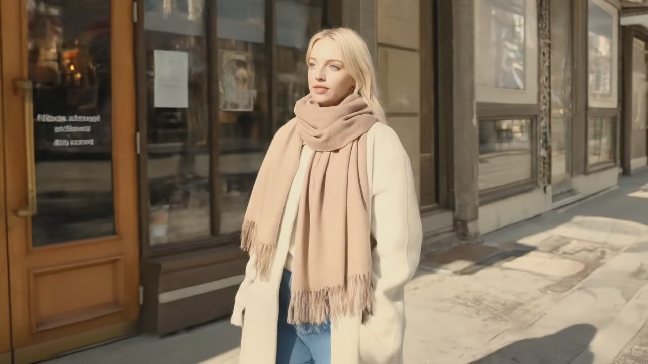 Echarpe femme luxe EIRA - Coeur de Foulard