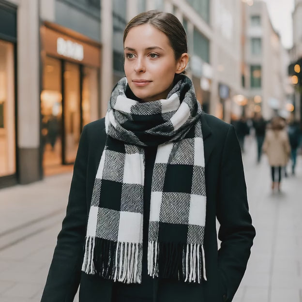 Echarpe en cachemire ZINA - Coeur de Foulard