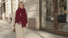 Echarpe femme luxe BODIL - Coeur de Foulard