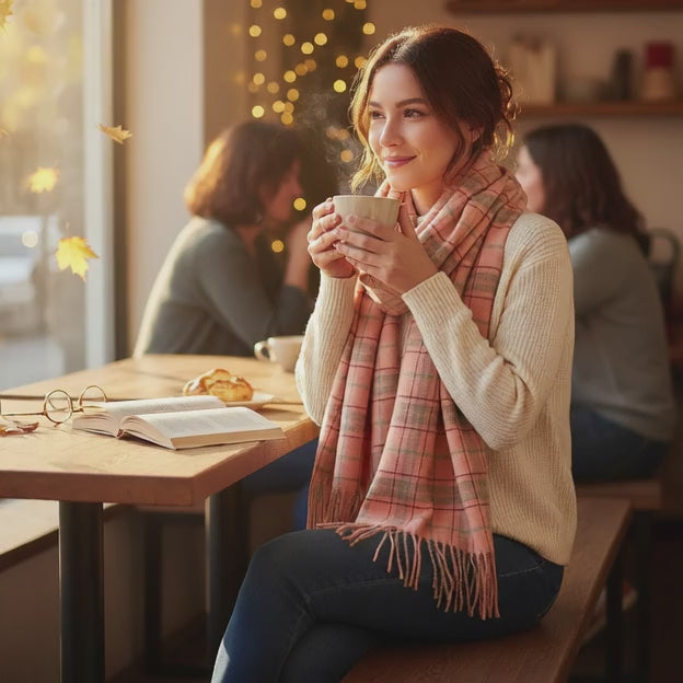 Echarpe en cachemire ZULEIKA - Coeur de Foulard