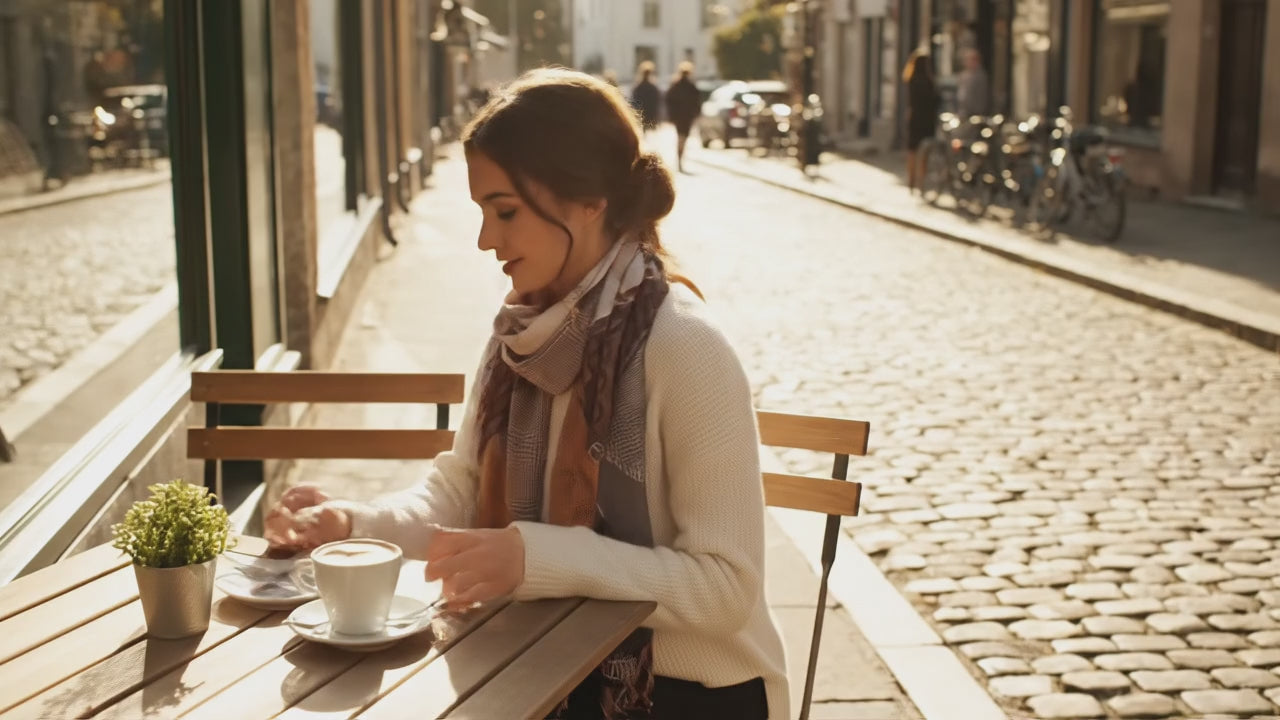 Foulard Soie Femme - ISABEL - Coeur de Foulard