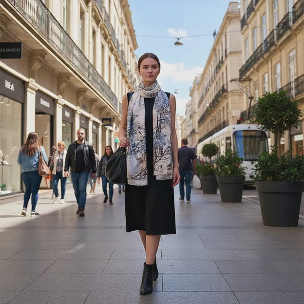 Foulard Soie - AN - Coeur de Foulard