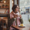 Grande écharpe femme HALLDORA - Coeur de Foulard