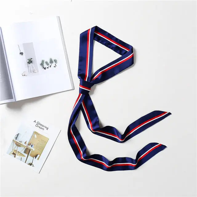 Ceinture foulard bleue frenchy Ma boutique